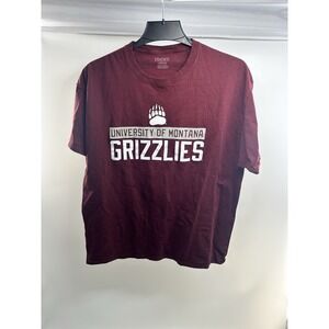 University of Montana Grizzlies maroon graphic t-shirt by‎ Hanes, Size XL